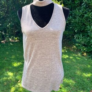 Cloud Chaser Mauve V-Neck Tank Top